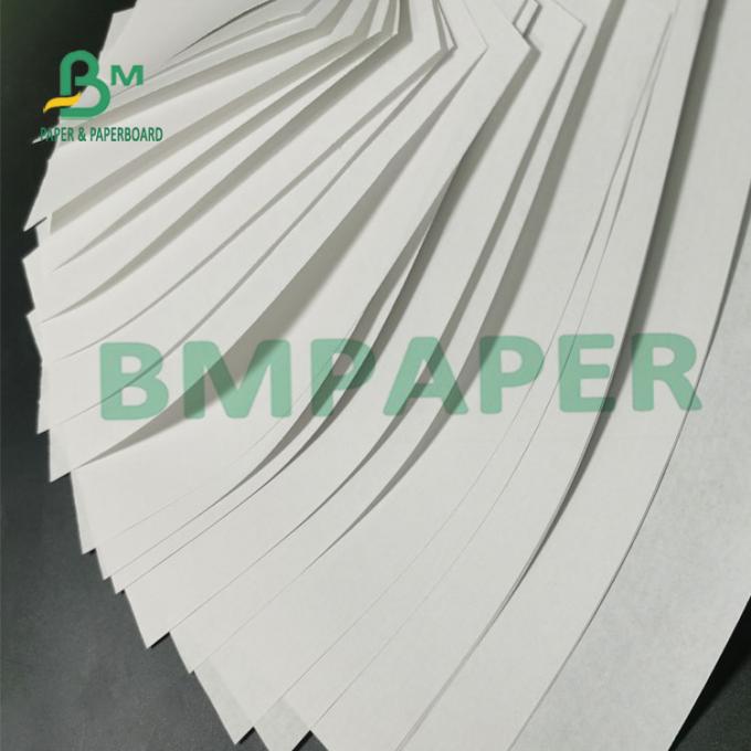 papel de pouco peso sem revestimento branco do jornal do papel de ligação de 50gsm 53gsm nas folhas