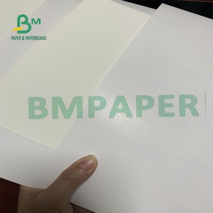 Um lado revestiu a placa branca de Clay High Stiffness Folding Box para o cartão de nome
