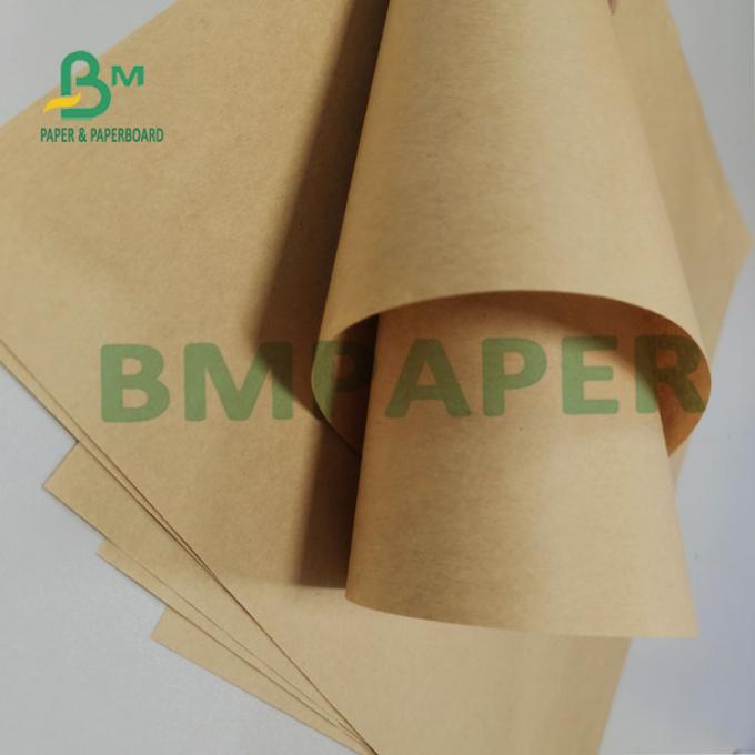 papel molhado alto do ofício da resistência à tração do papel de embalagem de 700 * de 1000mm 70g Brown para a fita