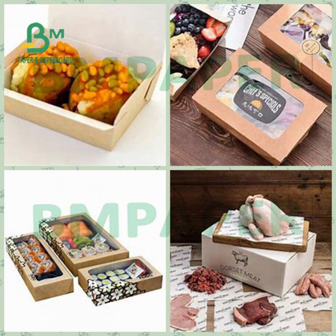 produto comestível impermeável C1S de 635mm x de 914mm Art Paper For Takeway Box