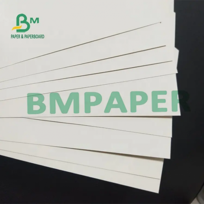 250gsm revestiu o supermercado fino à prova de graxa do cartão brilhante do produto comestível que envolve o papel enorme