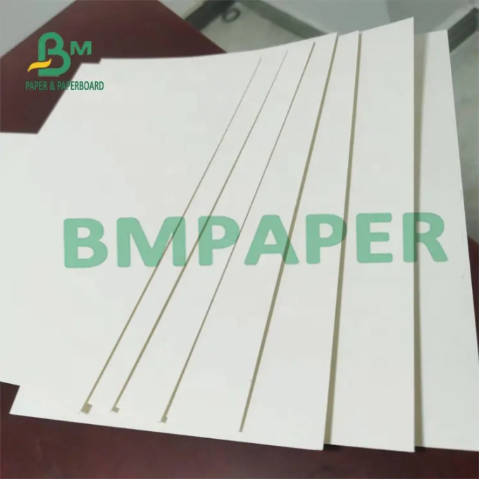 cerveja de papel de absorção 0.6mm crua Mat Paper da mancha da água branca de 0.5mm