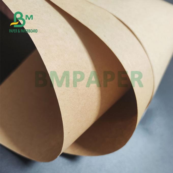 papel Unbleached do ofício do saco de 70gsm Brown escuro para os sacos industriais de grande resistência