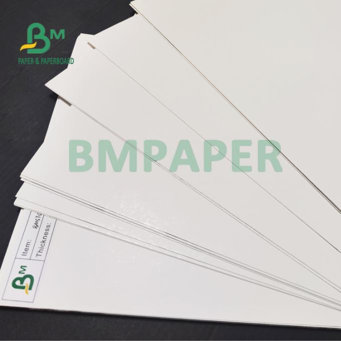 placa de marfim de 170gsm 190gsm C1S para Hangtags do vestuário 30 x 40 polegadas - brancura alta