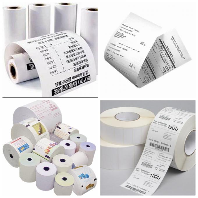 rolos de papel do recibo térmico