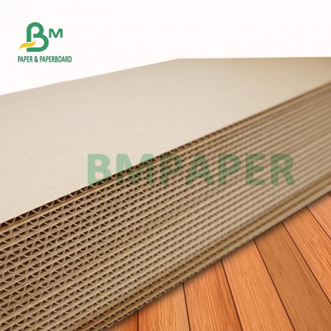 folhas do cartão ondulado de 1.5mm para o empacotamento de consumidor f flauta de 70 x de 100cm E