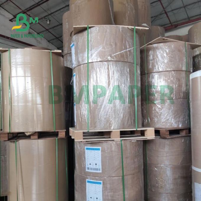 Papel de embalagem branco de produto comestível 40gsm 50gsm MG para Sugar Package 600mm