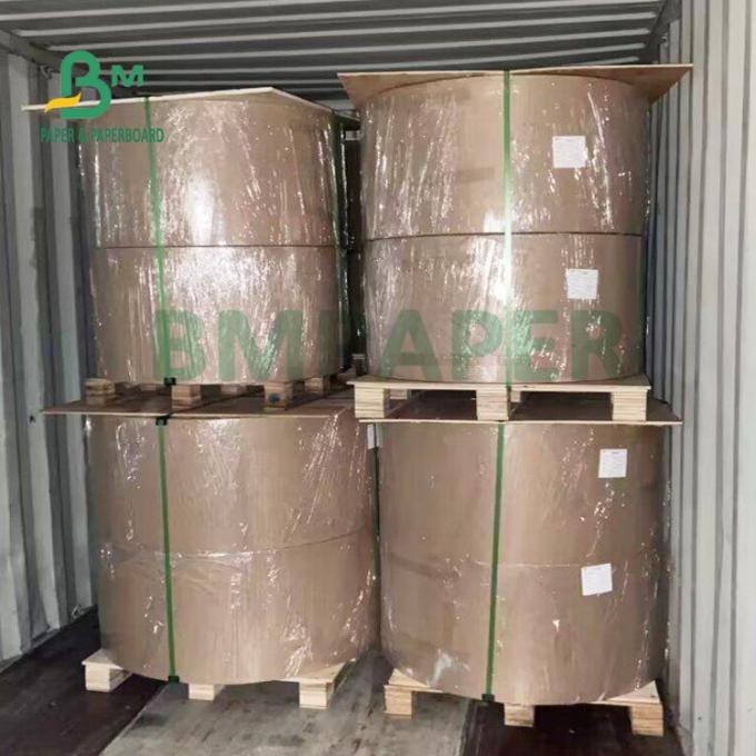 papel térmico Rolls da brancura alta de 55gsm 58gsm para a impressão do ATM