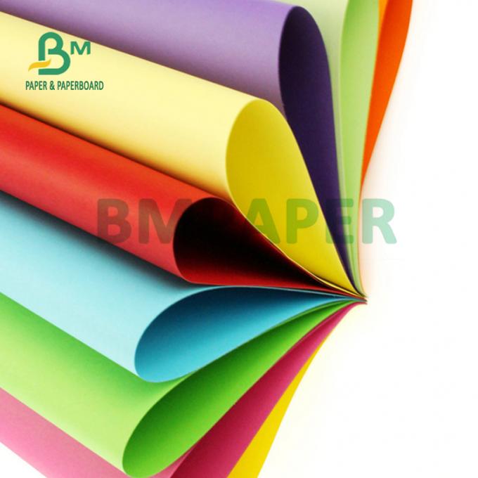 Papel Cardstock deslocado colorido sem revestimento para o cartão 720 x 1020mm