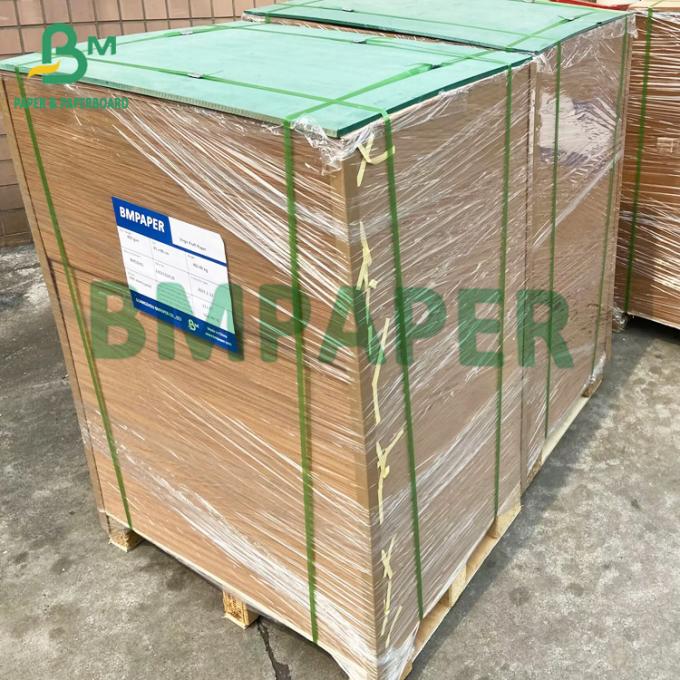Papel de grande resistência branco descorado dos sacos do papel de embalagem de saco 80gsm