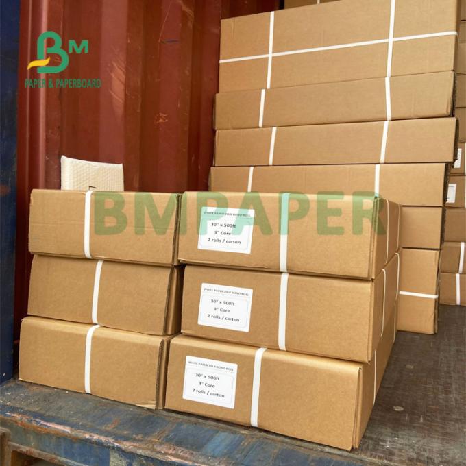 resistência 80gsm de alta temperatura um papel de cópia azul lateral da engenharia