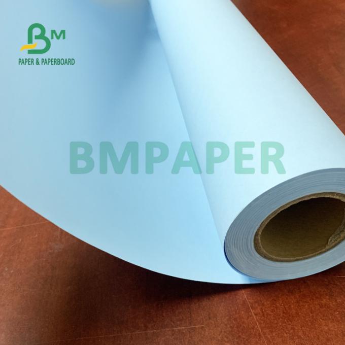 O dobro 20LB toma partido a cópia de planejamento azul 620mm sem revestimento de papel x 100m