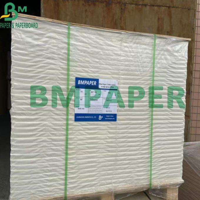 Rasgo - 100um reciclável impermeável resistente - papel 300um de pedra para a embalagem (4)