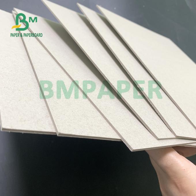 rigidez alta Grey Cardboard Both Sides Grey da parte traseira contínua de 1400gsm