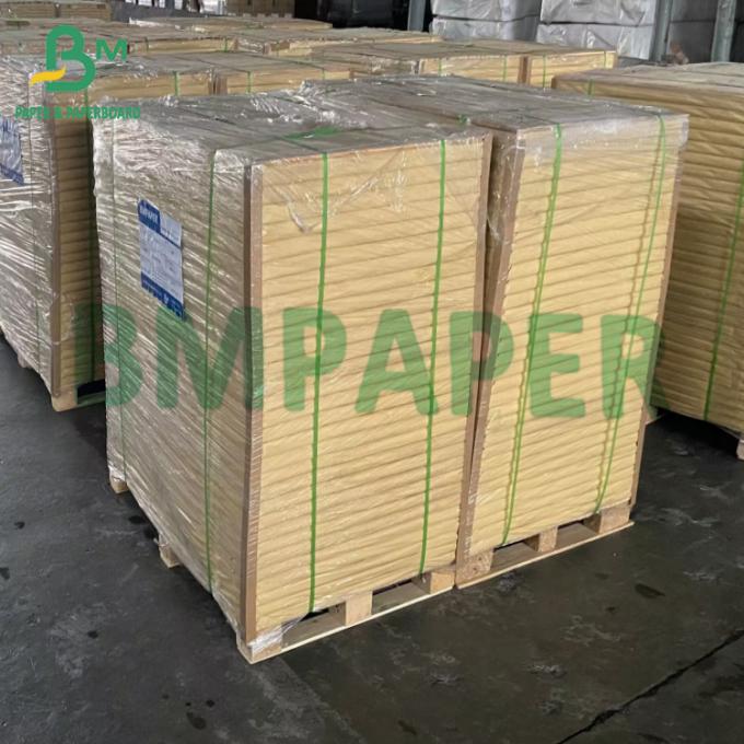 papel branco revestido poli Compostable do cartão 300gsm para bacias de sopa