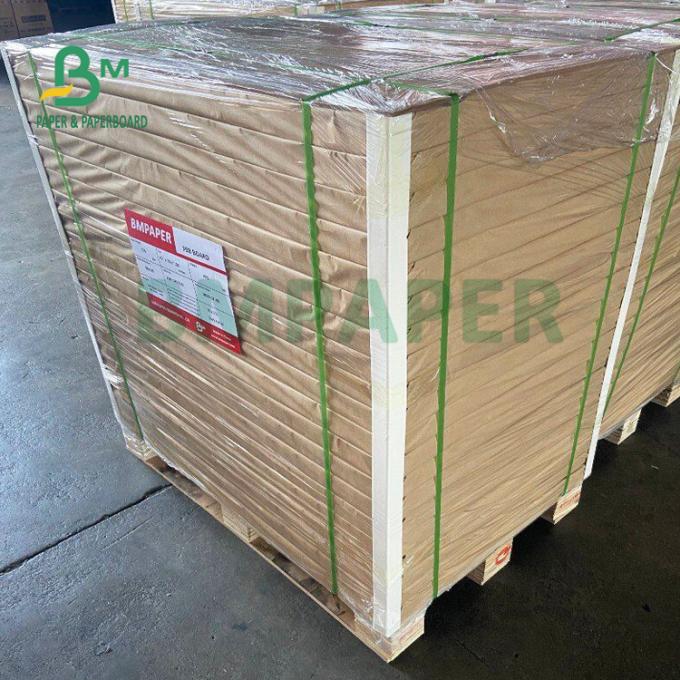 as folhas do papel de embalagem de 127g 160g Brown para remover encaixotam a Rasgo-resistência
