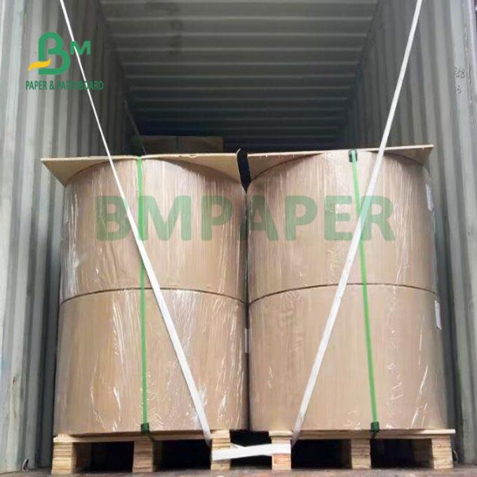 papel de embalagem Rolls de Unbleach da resistência de umidade 225gsm para sacos
