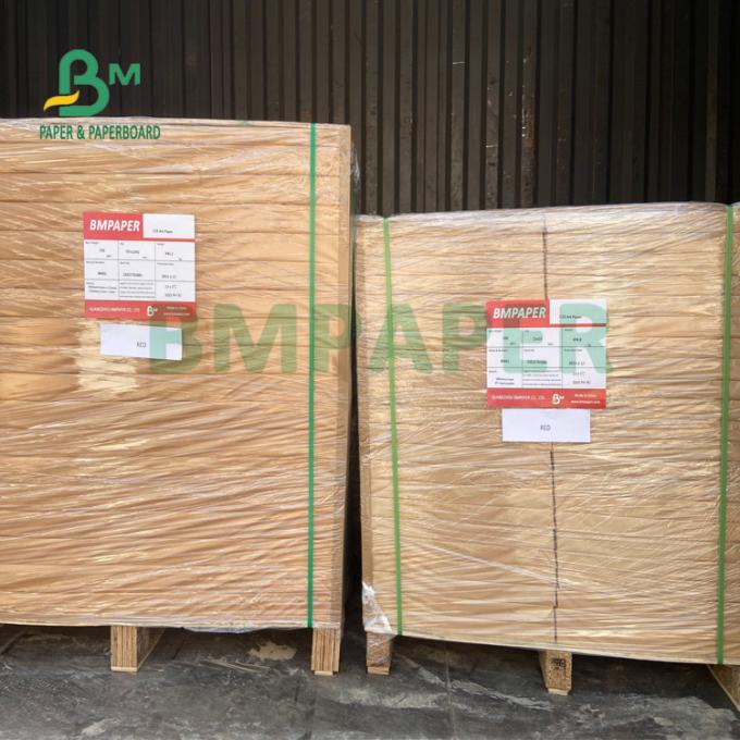 papel de embalagem natural 210mm x 297mm de grande resistência de 125g 127g Brown