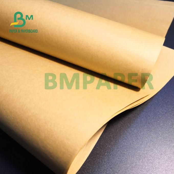 papel de embalagem durável de 70gsm 80gsm Brown para a boa força 800mm dos sacos de compras