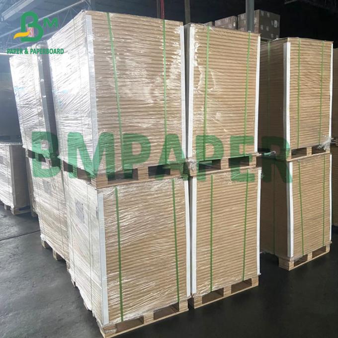 O dobro revestido do texto do papel 80lb 100lb do revestimento do resíduo metálico tomou partido papel imprimindo revestido