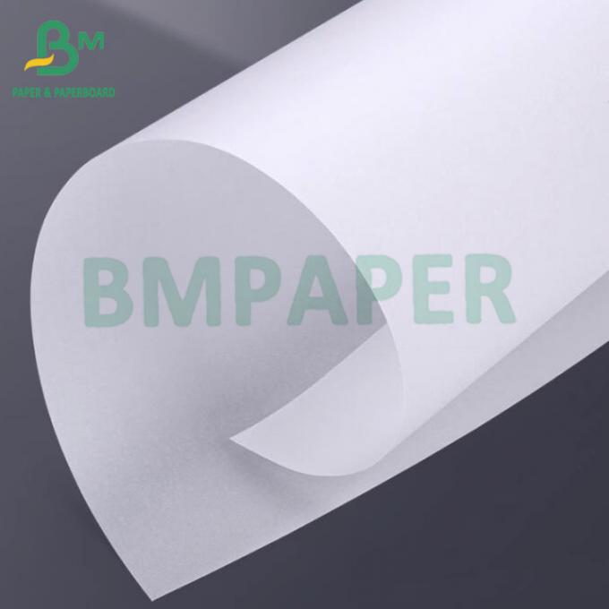 Rolo de papel 20 do seguimento X em 55 jardas que seguem o papel translúcido branco do papel do teste padrão