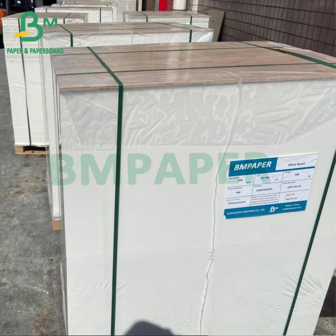 Tamanho branco lateral dobro do cartão 1mm 1.5mm rigidez alta de 700mm x de 1000mm