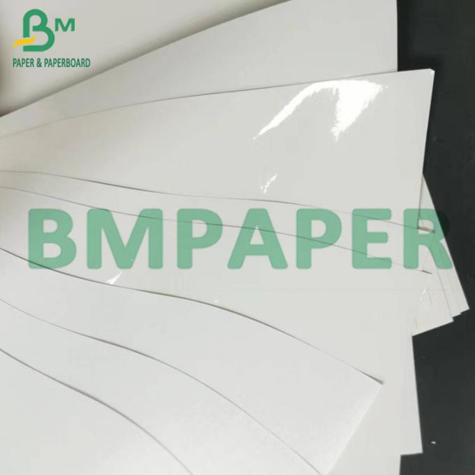 o papel de força molhada branco de 80g 90g descorou etiquetas Papel da garrafa de cerveja nas folhas