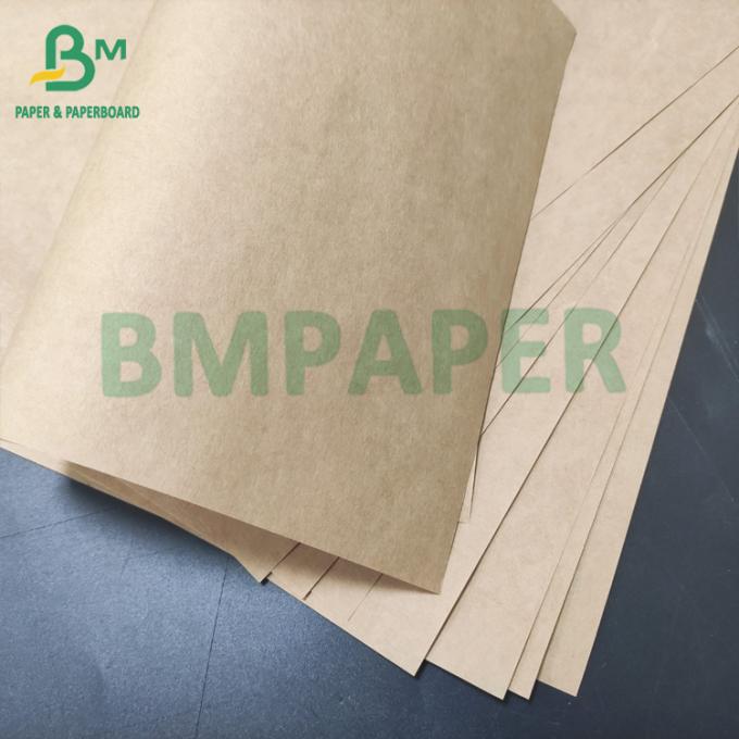 Cor elástico de papel do papel de embalagem de saco 50kg Brown do saco químico do cimento