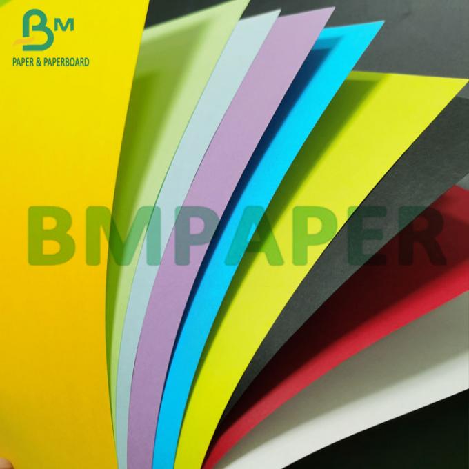 papel colorido disponível Bristol Packing Kraft Paper das cores diferentes de 90g 110g (6)