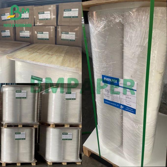 Papel de papel glassine a fazer a forro do papel da etiqueta a resistência de alta temperatura 58g-120g azul amarelo branco