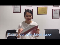 Papel de etiqueta de cerveja