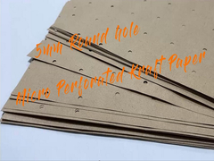 80 grs Papel Kraft Micro Perforado Plano em 60