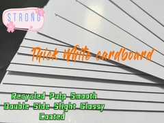 1Cartão de papel de espessura de.5 mm de lado duplo cartão branco para quadro fotográfico