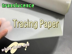 93gm Facilmente visível através de papel transparente reciclável