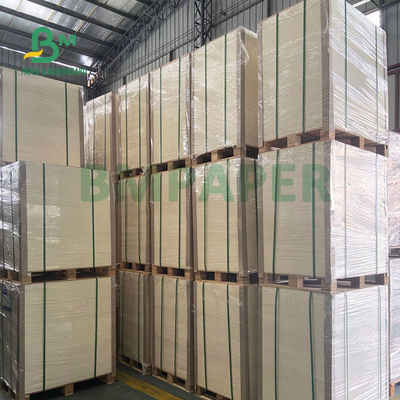 placa de papel sem revestimento absorvente de 0.7mm para a pousa-copos bebendo branco do marfim de 79 x de 109cm