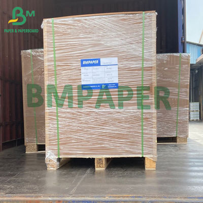 Papel de embalagem de saco branco descorado 80gsm de grande resistência para o OEM dos sacos