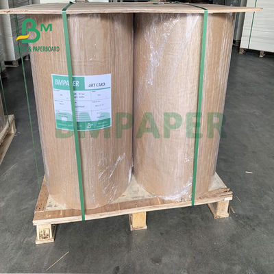do cartão seguro de Brown Kraft do alimento 300gsm dureza alta 31&quot; 35&quot;
