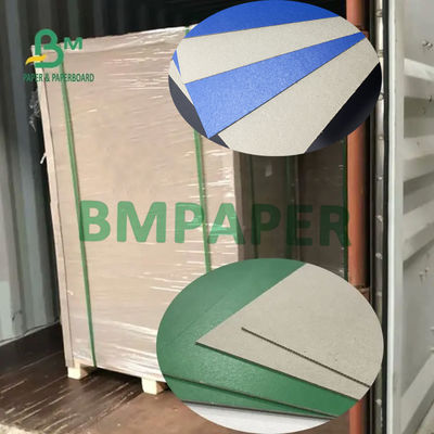 A compressa revestida preta azul verde Grey Backing Board Sheet Recycled da cor reduz a polpa 1mm 1.2mm 1.5mm
