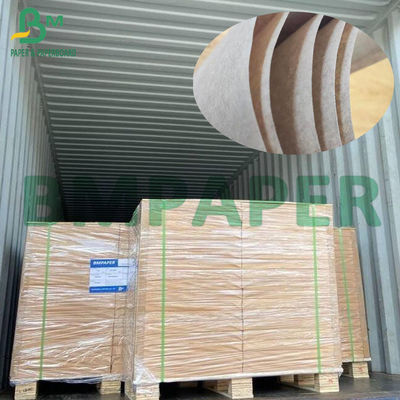 80lb Eco - papel de embalagem de empacotamento amigável Brwon natural que envolve o papel do ofício