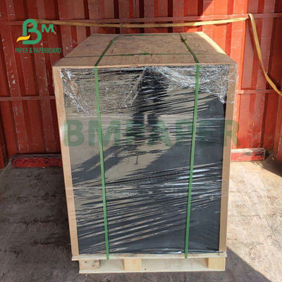 150gm 200gm Cartão de papel Kraft preto para embalagem de presentes 70 x 100cm Boa rigidez