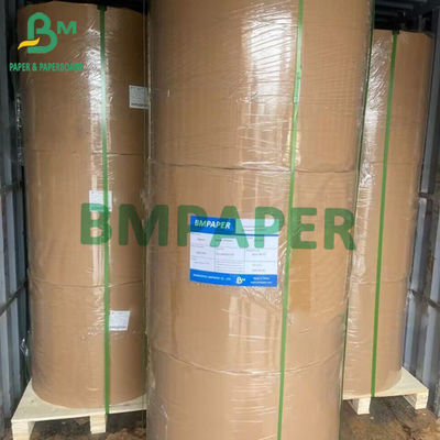 Papel Kraft Branco Luminoso de Um Lado Grau Alimentar Mg Papel Kraft de Embalagem 30g 35g 40g 45g 50g