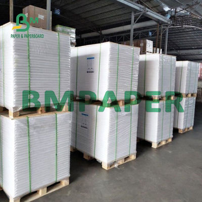 300g 350g 400g Papel C1S revestido em PE branco para embalagem de alimentos