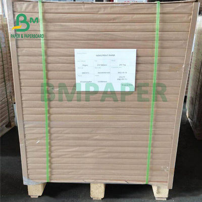 Papel de jornal não revestido de 45 gm para impressão de exames 610 x 860 mm