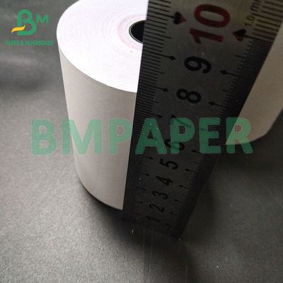 55gm 80mm X 80mm Papel térmico Rolo de recibo máquina ATM Papel