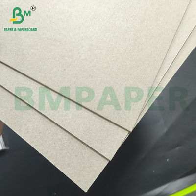 Cartão cinzento de folha grande de papel artesanal de 1,8 mm 1,9 mm Cartão rígido