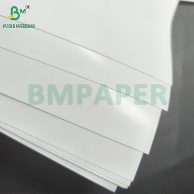 Papel de rosto de rótulo revestido de um lado C1S Brilhante 90 gm Para a indústria de rotulagem