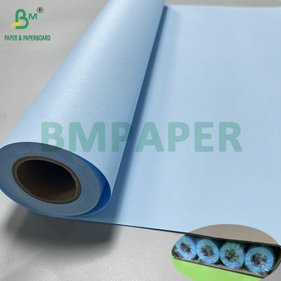 Dois lados Azul 80g Engenharia Projeto Papel Azul Rolls 24 "x 50 metros