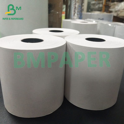 Papel de recibo térmico branco Jumbo Roll para cartão de crédito ATM