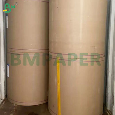 Rolos de papel kraft de riscas não branqueadas e ecológicos para embalagens de flores