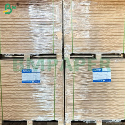 2.5 mm Folhas de papel corrugado de duas camadas B de flauta marrom para caixas